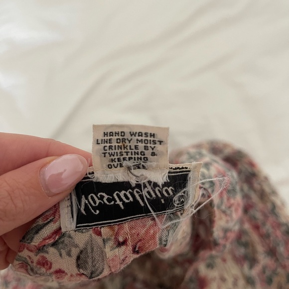 SOLD// Vintage Floral Dress - Picture 6 of 6